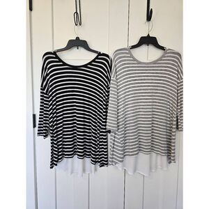 Two Top Bundle Olivia Sky Sz L